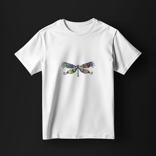 Tricou - Libelula Multicoloră