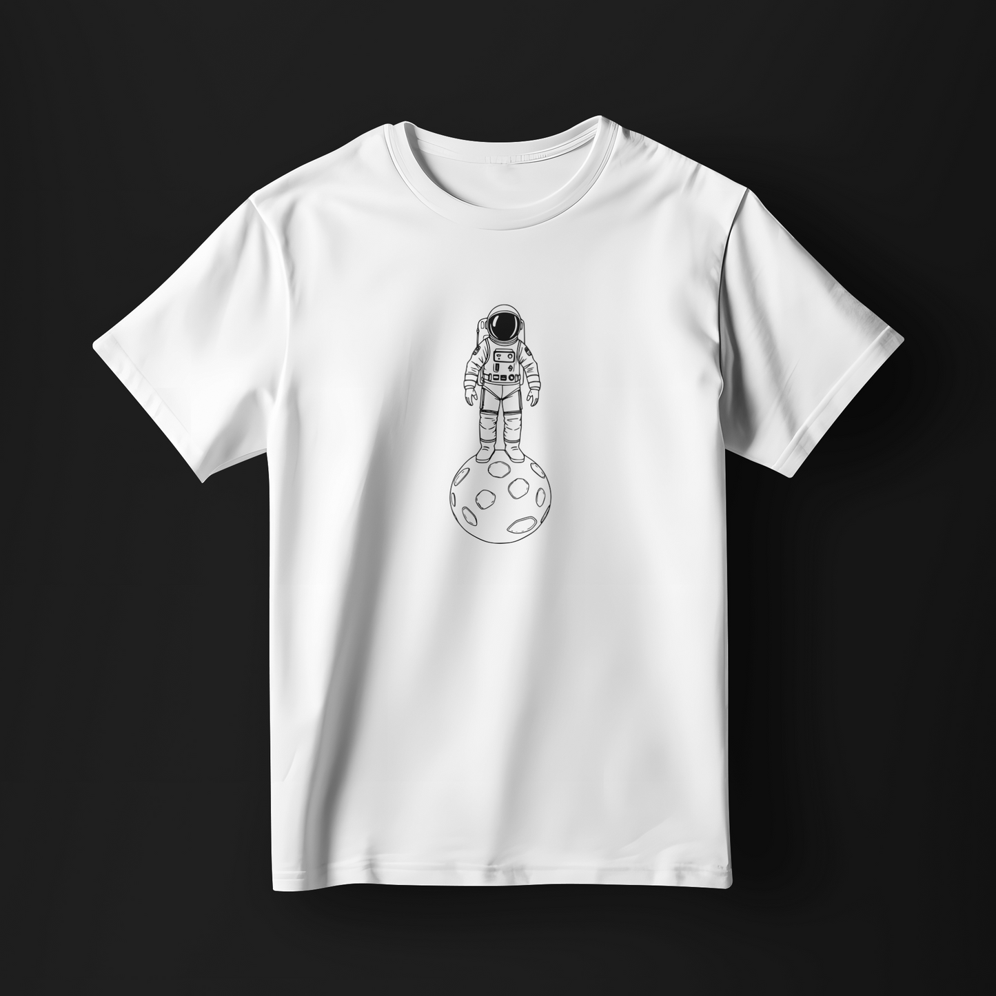 Tricou - Astronaut on the moon